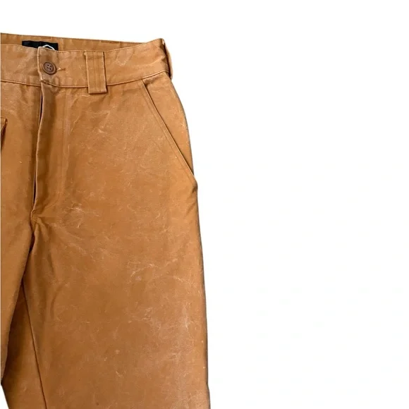 RARE S2W8 Made in USA Heavy Cotton Durable Pants Beige Size 30